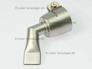 Leister 20mm 60 degree angled inverted wide slot nozzle 105.503