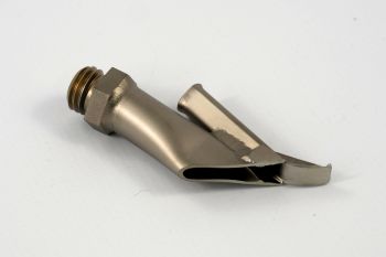 Leister 7mm Profile B Drawing Nozzle 106.986 without Tacking Tip, Screw-fit