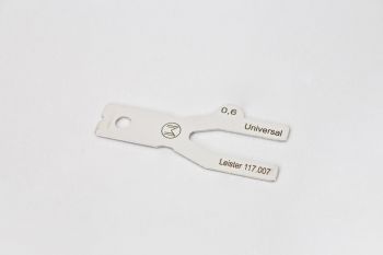 A pack of 5 original Leister MOZART Trimming Kinfe spare blades 117.005 to fit the MOZART Trimming Knife 117.000