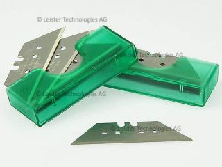 Leister Vinyl Cutter Hooked Spare Blades (100) 138.902