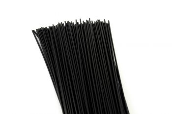 Plastic Welding Rod ABS 3mm Round Black 1kg in 1m sticks