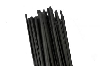 Welding Rod PA (Polyamide) 5.7mm Triangular Black 1kg in 1m Sticks