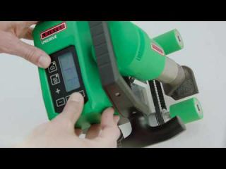 Leister UNIDRIVE 500 Semi-automatic Roofing Heat Gun Welder 163.148 reversible motor & reversible / rotating nozzle