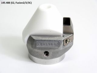 Leister 20mm Inside Corner Seam Welding Shoe 145.488 for WELDPLAST S2, FUSION 2/3/3C