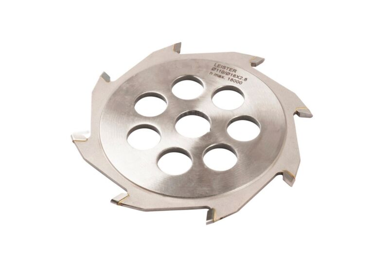 Leister 110 x 2.5mm Tungsten Carbide-Tipped Blade R1.25 Round Profile 102.404 for GROOVER 120v/230v