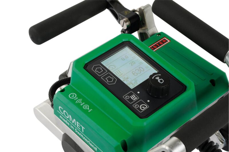 Leister COMET 700 60/90mm Wedge Welder 120V/230V optional Test Channel display