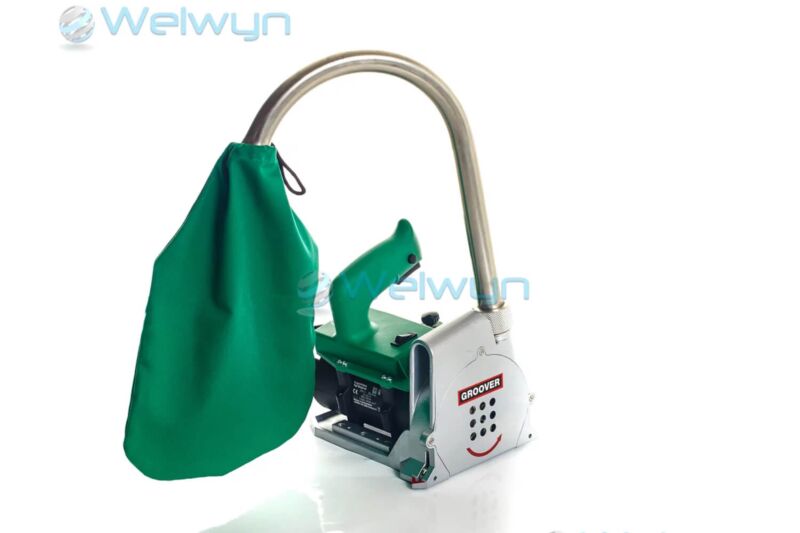 Leister GROOVER 230V with Trapezium TCT Blade for Vinyl Floor Welding 108.393