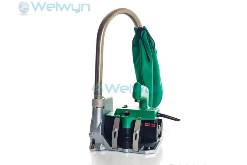 Leister GROOVER 230V with Trapezium TCT Blade for Vinyl Floor Welding 108.393