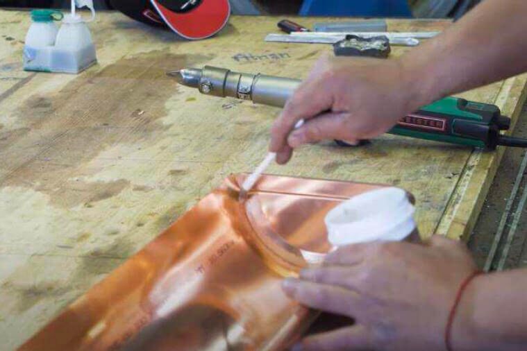 Leister Soldering Kit 169.010 for TRIAC AT for copper gutter soldering 1