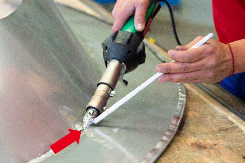 Leister Soldering Kit 169.010 for TRIAC AT for shaped piece pull soldering