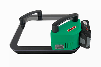Leister VACUUM PLATE 100-LP with integrated battery and charger