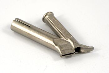 Leister 5mm Round Speed Weld Nozzle with Small Air Slide 105.433 for Vinyl Flooring
