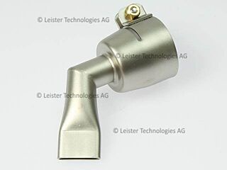 Leister 20mm 60 degree angled inverted wide slot nozzle 105.503