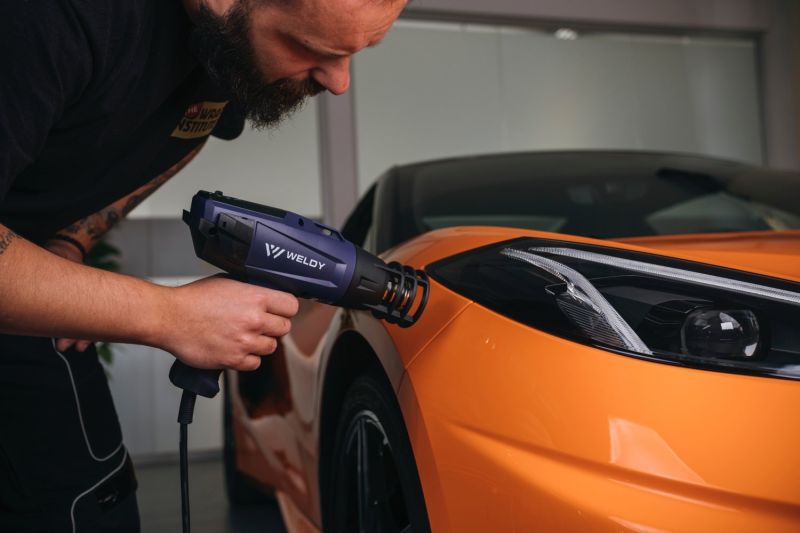 WELDY HG 330-S 230V 2300W Car Wrapping Kit 130.940 AP3