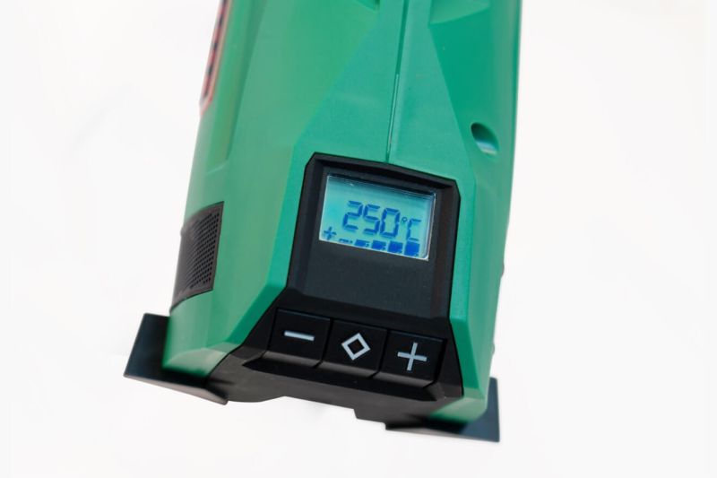 Leister SOLANO AT 120V for PVC Banner Welding & Tarpaulin 162.274 PVC temperature view