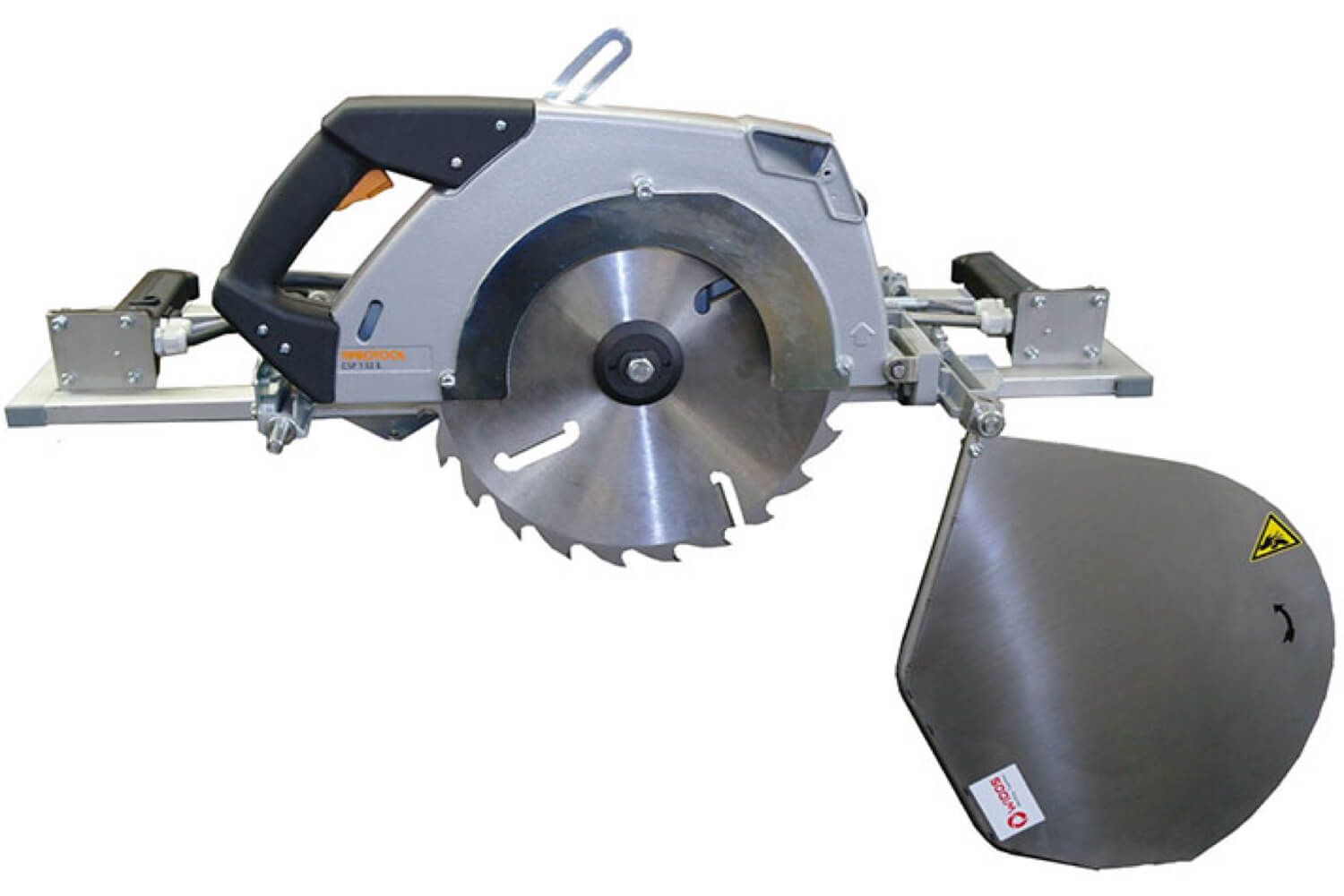 Welwyn Tool Group WIDOS Motorised Chain Driven Plastic Pipe Cutting Circular Saws