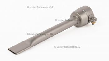 Leister 20 x 2mm Wide Slot Straight Nozzle 150mm Long Push-Fit 105.477 for TRIAC