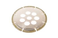 Leister 110 x 3.5mm Diamond Cutting Blade Semi-Round Profile 102.406 for GROOVER 120v/230v