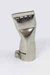 Leister 40mm Wide Slot Perforated Angled Nozzle 107.133 (upright)