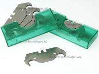 Leister Vinyl Cutter Hooked Spare Blades (100) 138.902