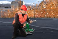 Leister EXAMO 100 170.539 Hand Held Test Tool for Destructive Testing ofWelded Geomembrane - site 1