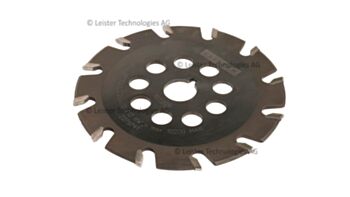 Leister 130 x 3.5mm T12 Tungsten Carbide Tipped Groover Blade Parabolic Profile 167.026 for GROOVER 500-LP