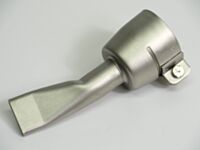 Leister 20mm Wide slot angled nozzle push-fit 107.123 (side on)