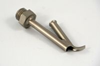 Leister 4mm Round Drawing Nozzle, Screw-fit for Fluor Plastics 126.552