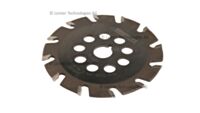 Leister GROOVER 500-LP 167.451 battery powered with 3.5mm Parabolic TCT Blade for Vinyl Floor Welding (167.026 blade supplied with 500-LP)