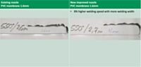 Leister SCRAPING NOZZLE 170.119 for UNIROOF 700 & 300 weld comparison 2
