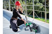 Leister VARIMAT 700 230V 3680W 173.180 automatic roof welder job site application 2