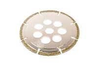 Leister 110 x 3.5mm Diamond Cutting Blade Semi-Round Profile 102.406 for GROOVER 120v/230v