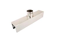 Leister 400x56x64mm Shell Reflector 107.342 for HOTWIND, LHS 61S, LE 5000 HT & VULCAN SYSTEM 6kW