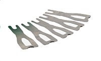 A pack of 5 original Leister MOZART Trimming Kinfe spare blades 117.005 to fit the MOZART Trimming Knife 117.000