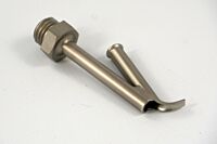 Leister 4mm Round Drawing Nozzle, Screw-fit for Fluor Plastics 126.552