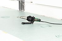 Leister EASYFLOOR 173.478 vinyl floor welding roller guide suitable for TRIAC ST/AT onsite 2