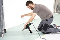 Leister EASYFLOOR 173.478 vinyl floor welding roller guide suitable for TRIAC ST/AT onsite 8