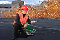 Leister EXAMO 100 170.539 Hand Held Test Tool for Destructive Testing ofWelded Geomembrane - site 1