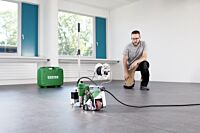 Leister UNIFLOOR 500 230v Automatic Safety/Vinyl Floor Welder 169.613 action