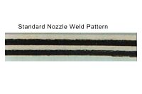 Leister SCRAPING NOZZLE 170.119 for UNIROOF 700 & 300 standard nozzle weld