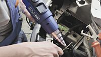 WELDY Plus-S Universal Kit 230V 2000W Digital Hot Air Gun 156.574 in case with accessories - soldering with soldering nozzle reflector