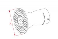 Leister 152mm Diameter Sieve Reflector 107.335 for HOTWIND, LHS 61S, LE 5000 HT & VULCAN SYSTEM 6kW - schematic