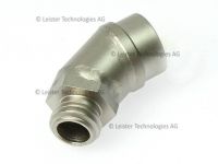 Leister 45 Degree Angular Adapter for Screw-fit Nozzles 127.727