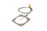 Leister Thermocouple & Holder 161.855 for LHS 410 DF double flange model air heaters. Designed to accurately measure and control the temperature applied within the production process.