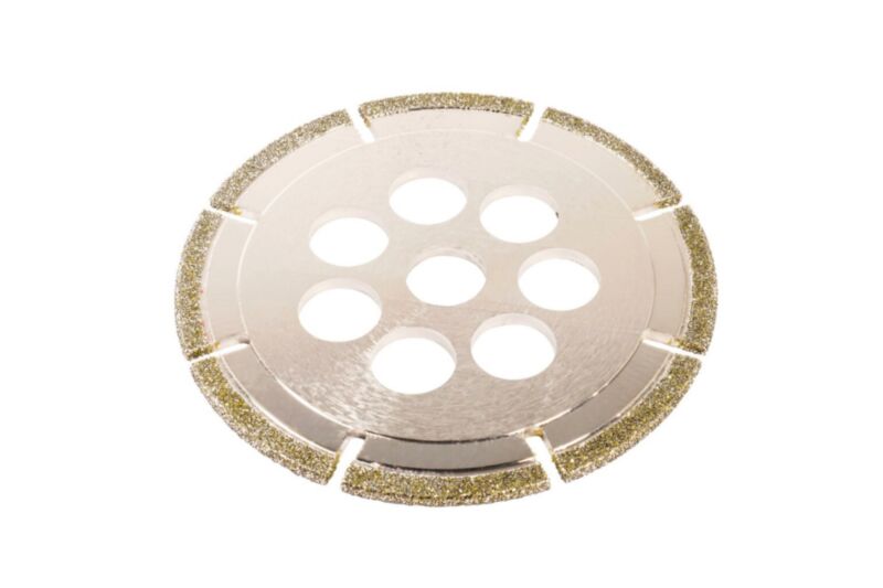 Leister 110 x 3.5mm Diamond Cutting Blade Semi-Round Profile 102.406 for GROOVER 120v/230v