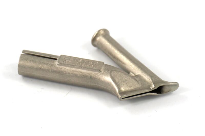 Leister 3mm Round Speed Weld Nozzle with Small Air Slide 105.431