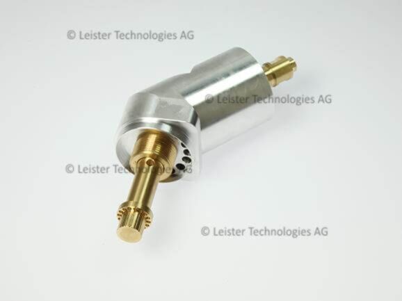 Leister Angle Adapter 45° 148.817 for Fusion 3/3C Extruders