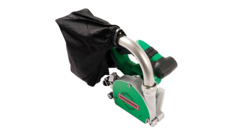 Leister GROOVER 500-LP 167.451 battery powered with 3.5mm Parabolic TCT Blade for Vinyl Floor Welding (Main2)