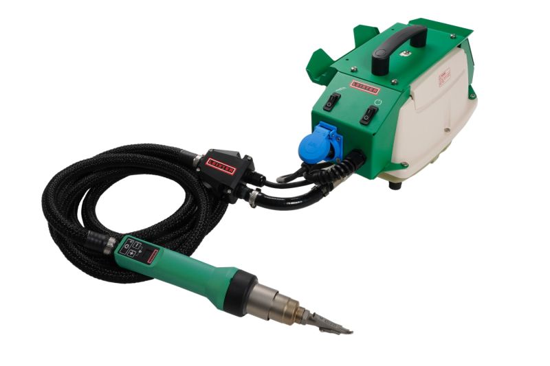 Leister AIRSTREAM 100 230V Air Blower for Plastic Welding 171.351 front left with PENWELD S