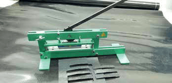 Leister Coupon Cutter 20 x 150mm Civil Engineering Testing Equipment 145.813 (on site)